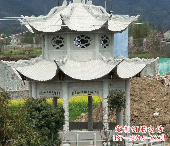 东莞古典凉亭石雕