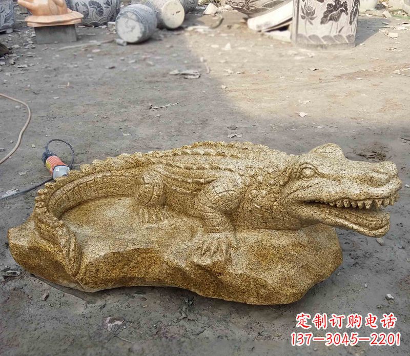 东莞精致石刻动物雕塑