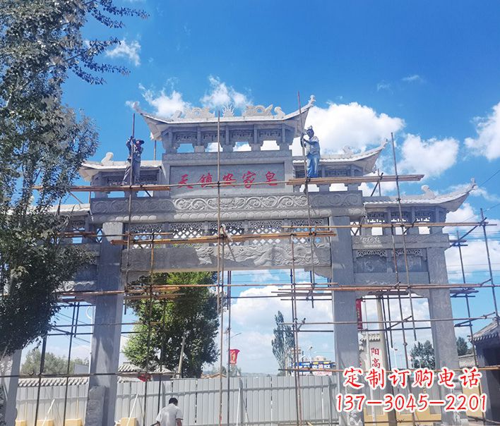 东莞方牌坊石雕
