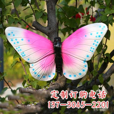 东莞粉红蝴蝶塑像——引领你的精灵之旅