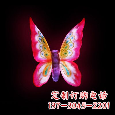 东莞红发蝴蝶 小号发光雕塑
