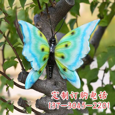东莞蓝色蝴蝶雕塑