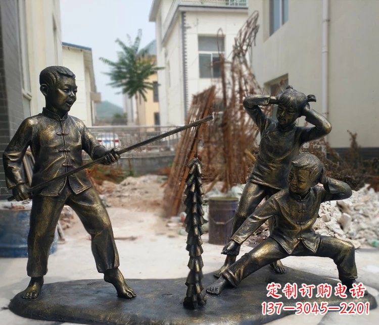 东莞精美儿童铜雕,为孩子们带来欢乐