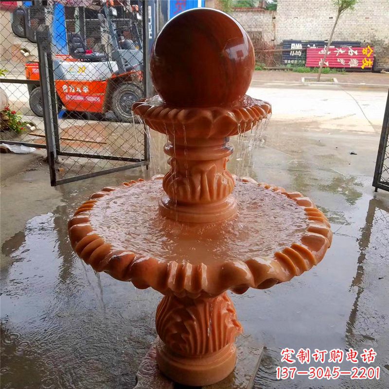 东莞风水球石头雕塑