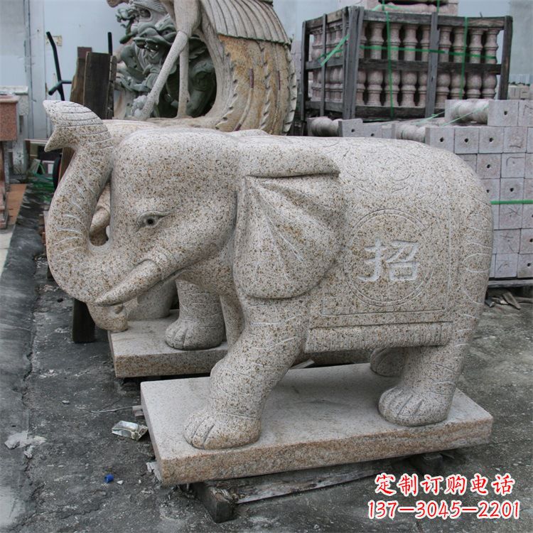 东莞唯美大象雕塑