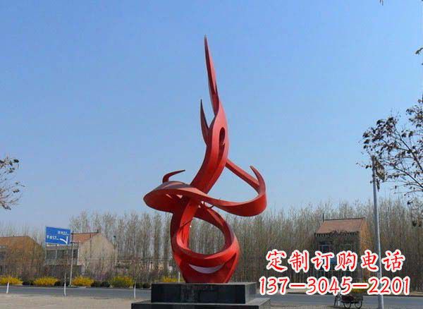 东莞不锈钢火苗经典建筑雕塑