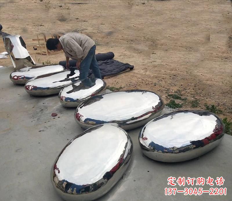 东莞中领雕塑水滴形艺术雕塑