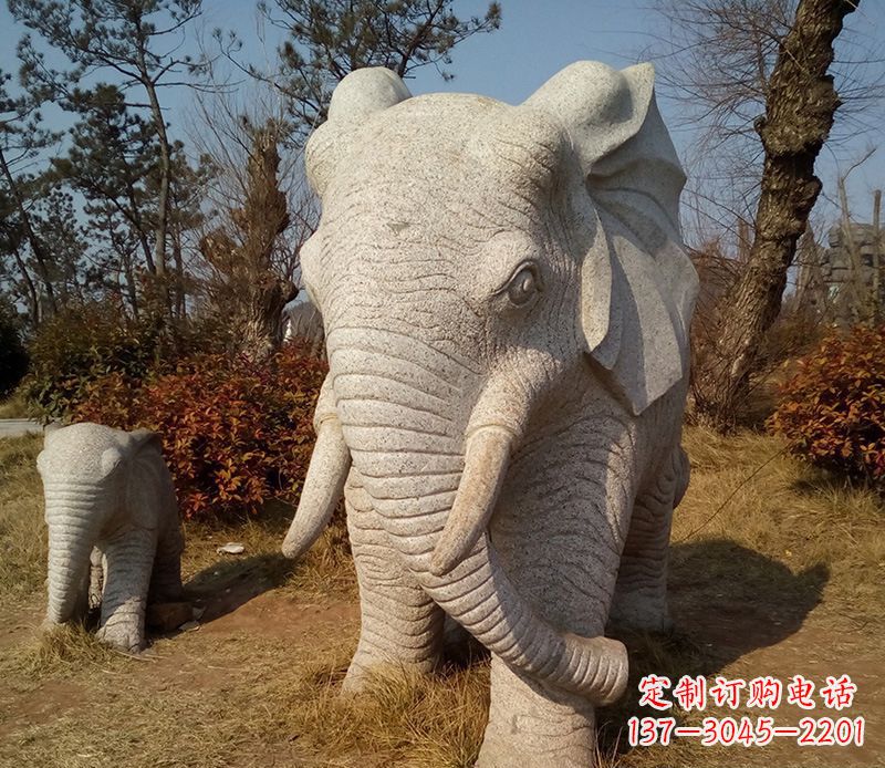 东莞精美大象雕塑