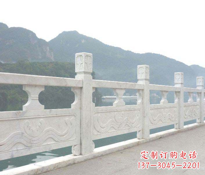 东莞高品质公园大理石栏板景观石雕