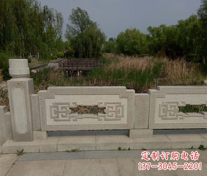 东莞优雅大气的公园栏板雕塑