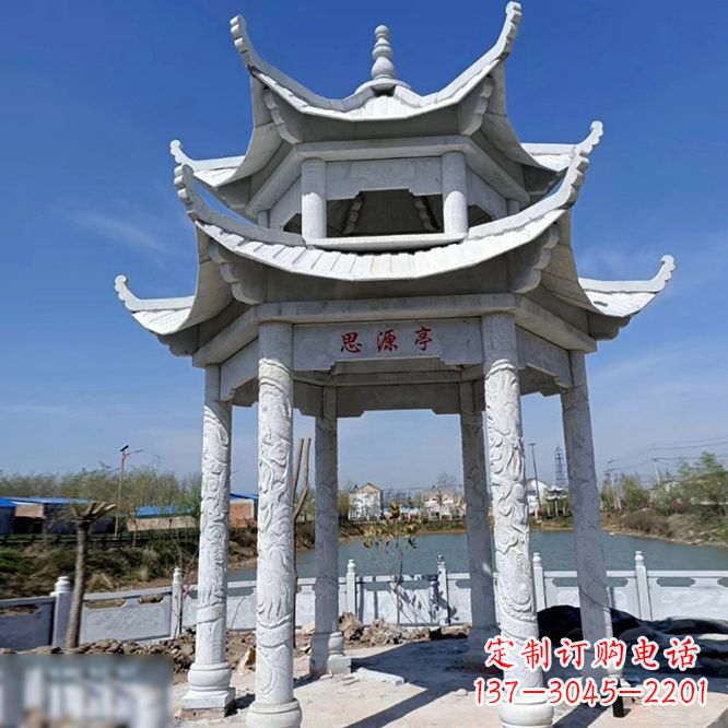 东莞公园大理石凉亭