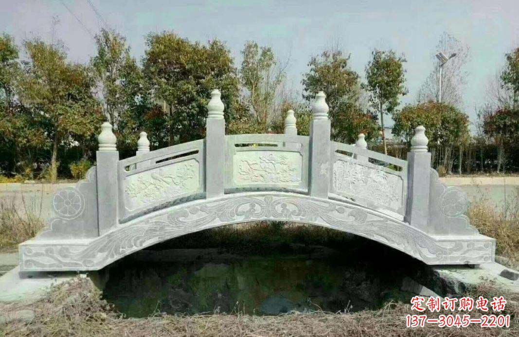 东莞公园大理石桥雕塑