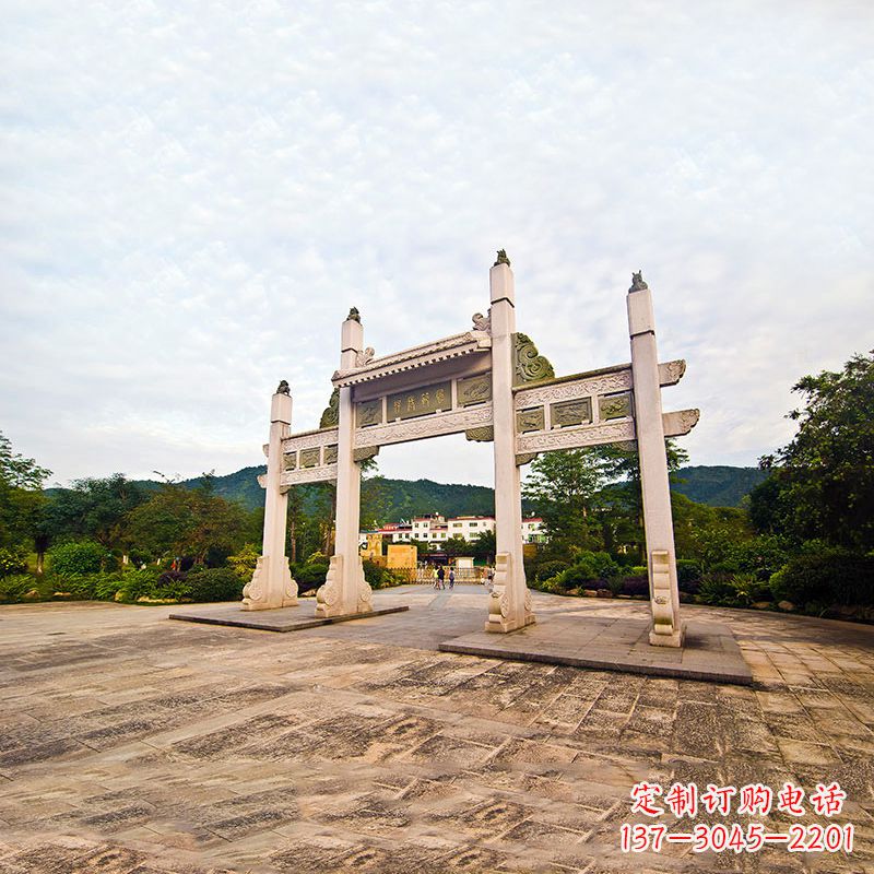 东莞精美石牌坊雕塑