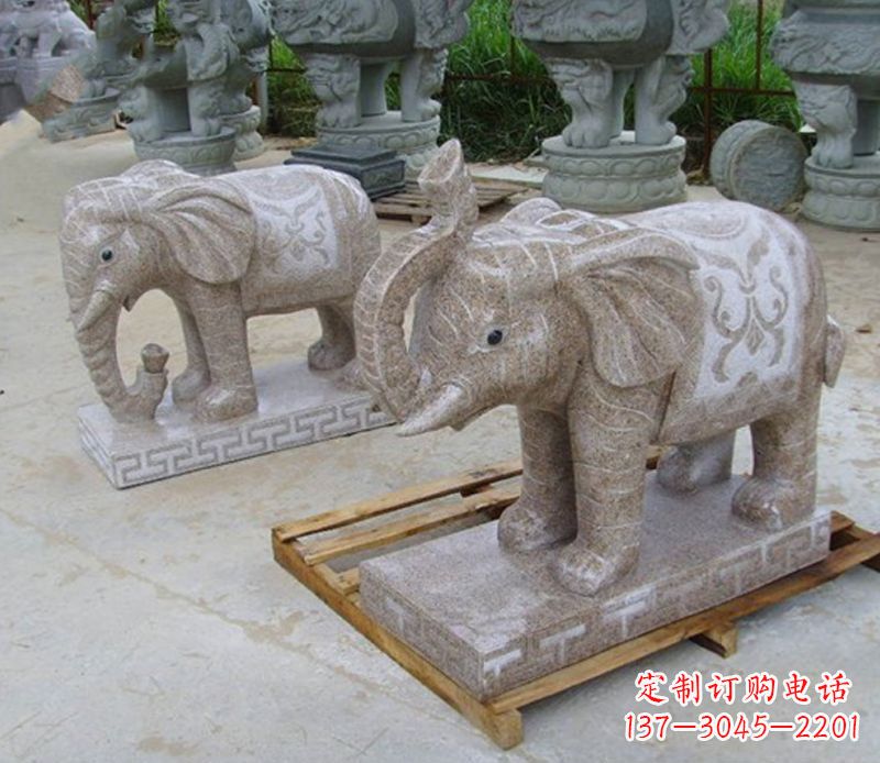 东莞精美大象雕塑