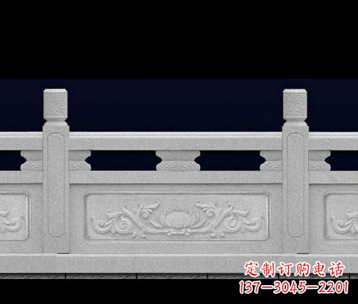 东莞公园大理石栏板雕塑
