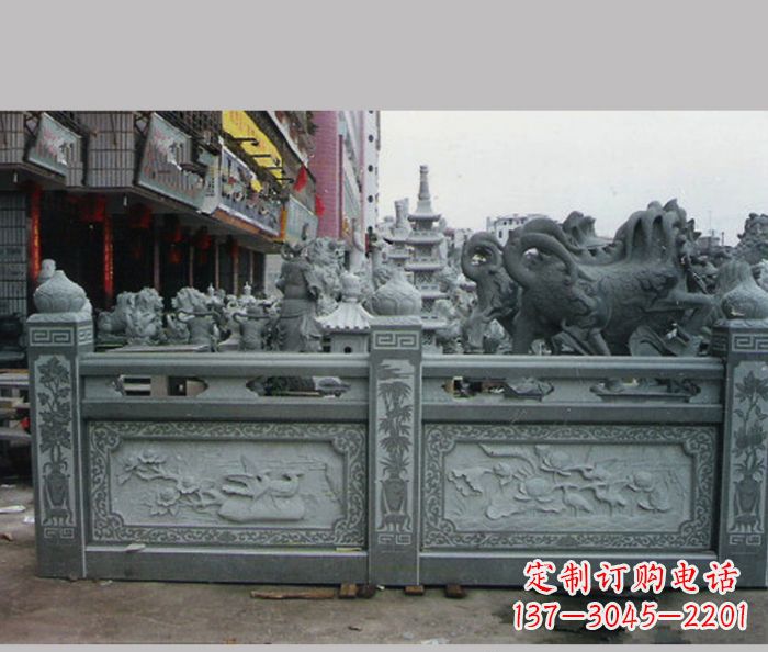 东莞高档仿古石栏板雕塑
