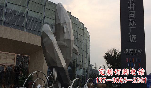 东莞品质超凡的不锈钢海豚雕塑
