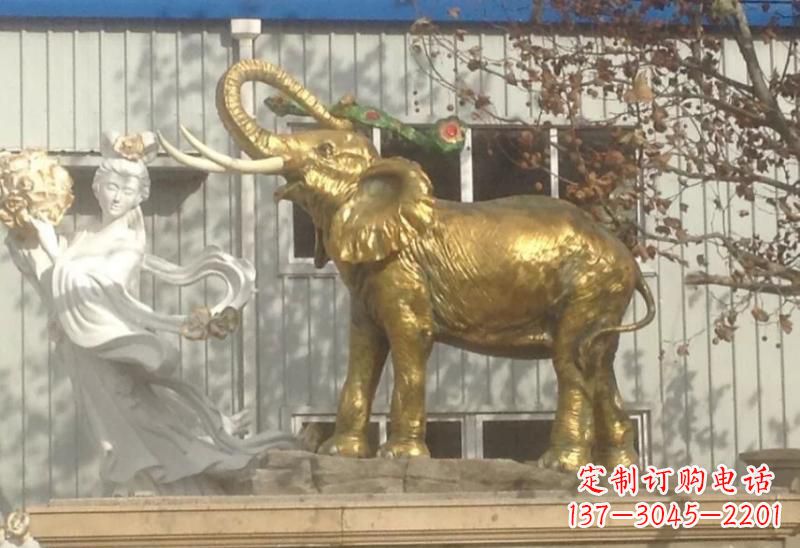 东莞广场大象雕塑