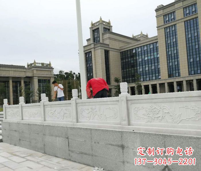 东莞精美大理石栏板雕塑