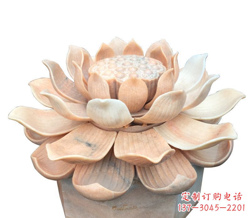 东莞荷花石雕,让您的家居更有特色