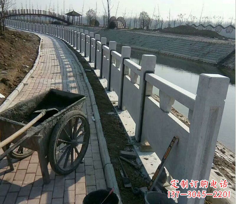 东莞精美大理石栏杆石雕