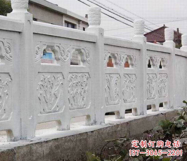 东莞优雅大理石栏板雕塑
