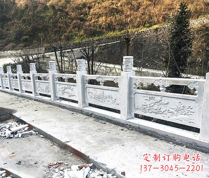 东莞精致石雕栏杆,让你的景区更加美丽
