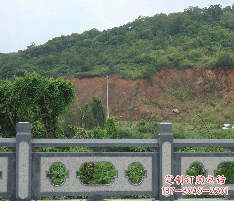 东莞景区镂空仿古栏板石雕