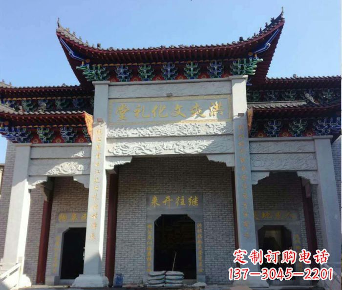 东莞景区三门石雕牌楼,精美绝伦的艺术之作
