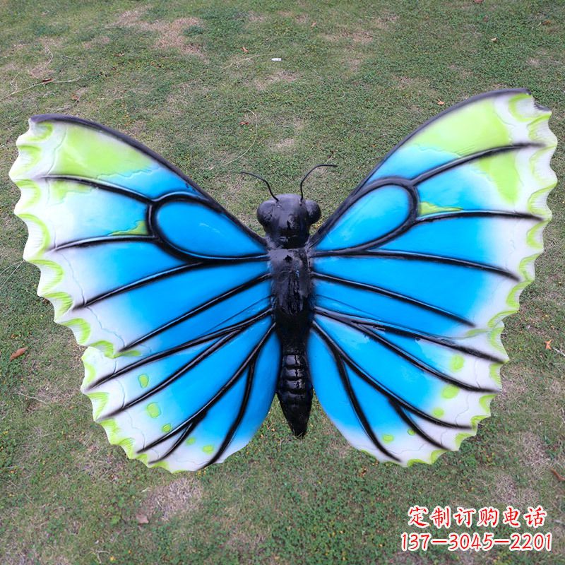 东莞全新设计的蝴蝶雕塑仿真摆件