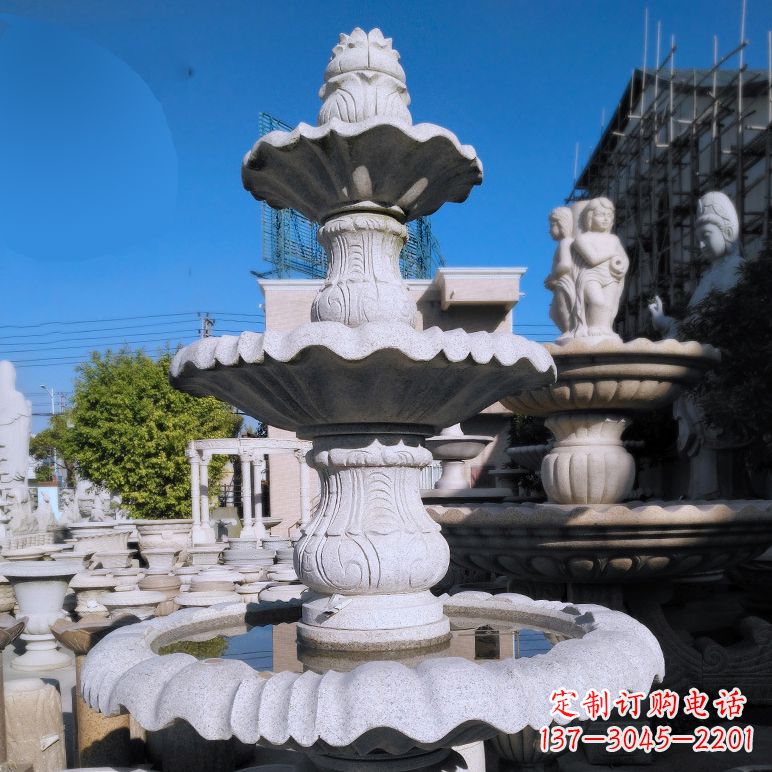 东莞中领雕塑喷泉雕塑,浪漫融入现代设计
