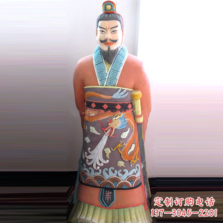 东莞中国领先的秦始皇钢玻璃雕塑