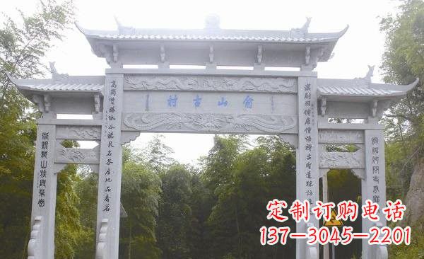 东莞让精美的牌坊雕塑为您打造精美环境