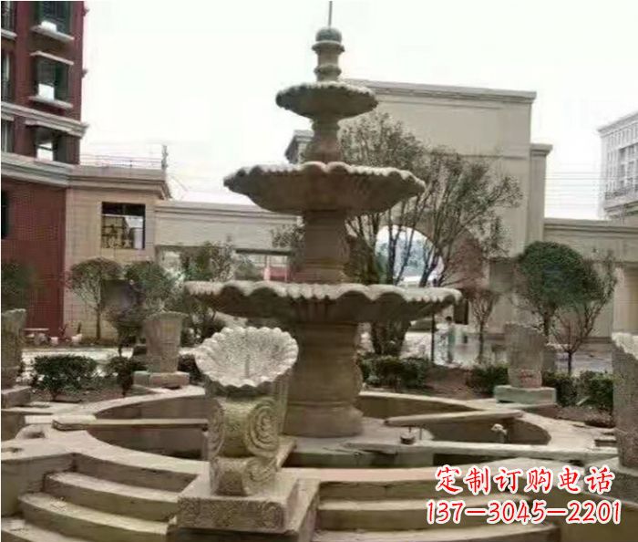 东莞高品质砂岩喷泉雕塑