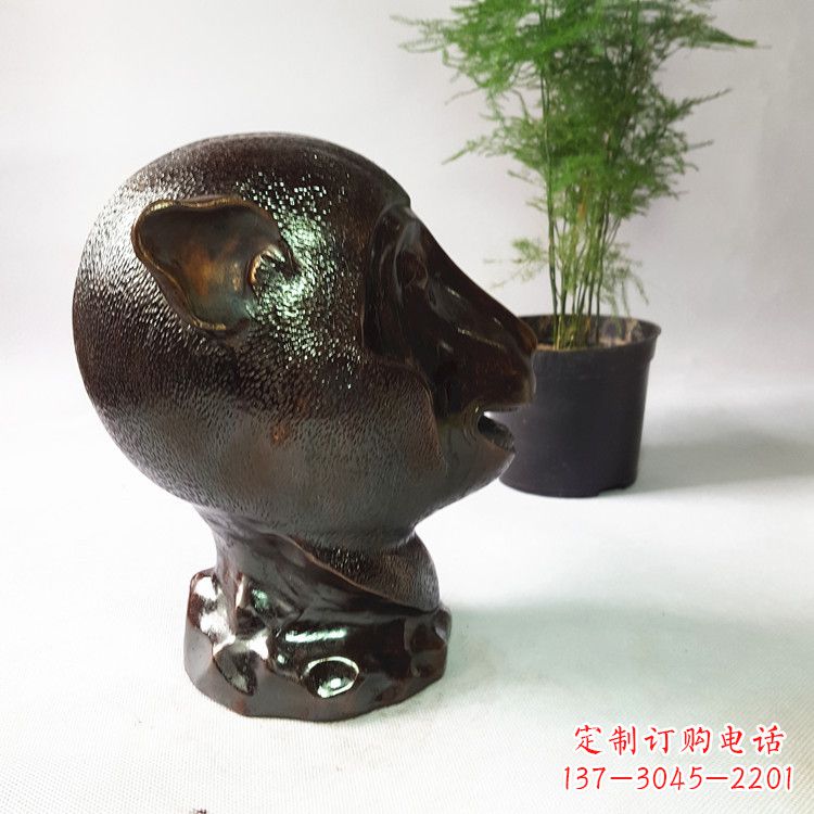 东莞中领雕塑：精美艺术品——猴年生肖铜兽雕塑