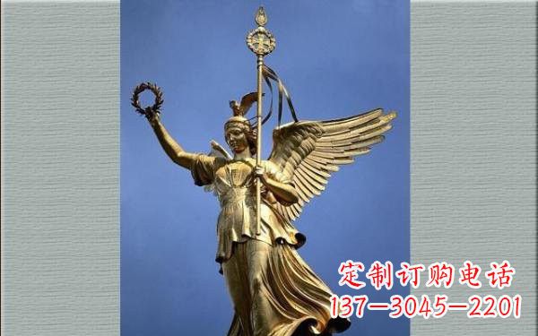 东莞优雅的胜利女神铜雕