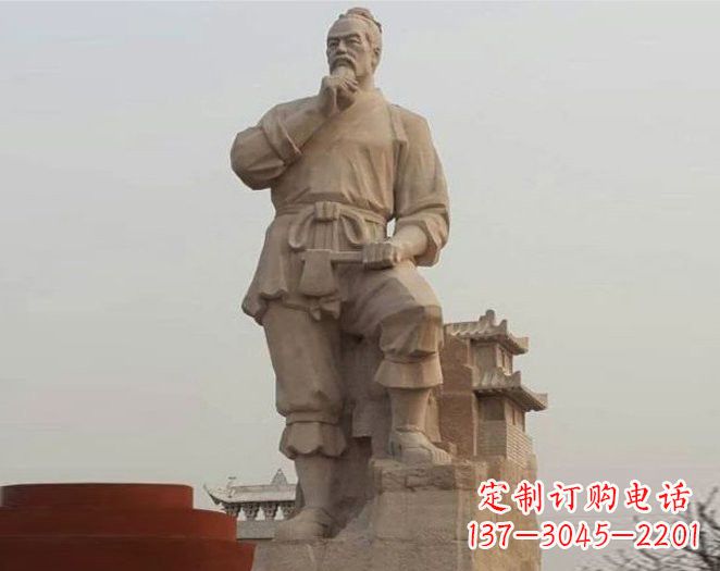 东莞重拾古代风采，中领雕塑打造高贵的鲁班雕塑