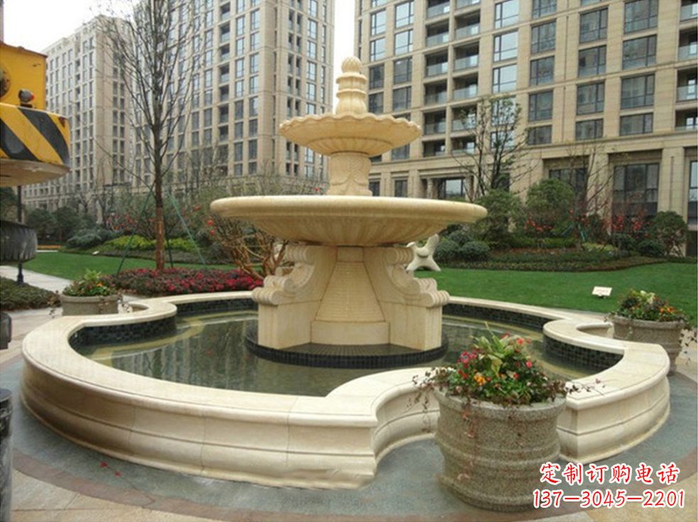 东莞石雕中式喷泉