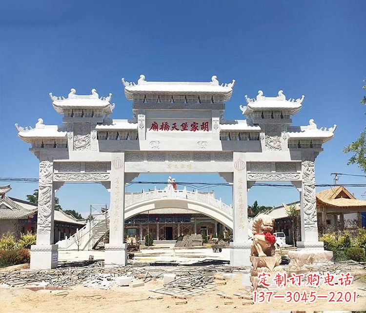 东莞石牌坊的雕刻