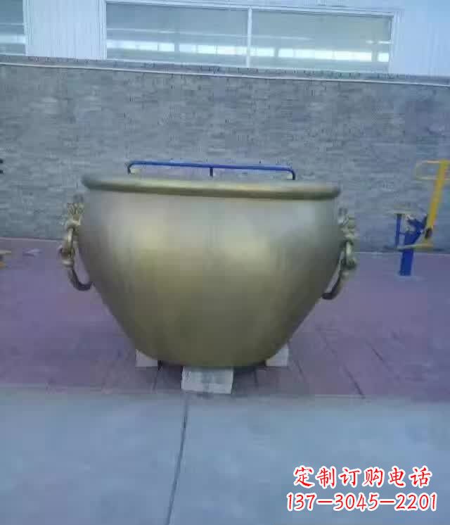 东莞水缸铜雕塑