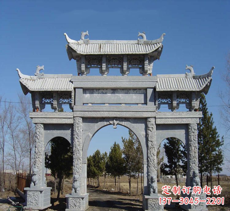 东莞寺庙石牌坊