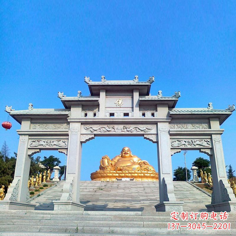 东莞寺庙石雕牌坊