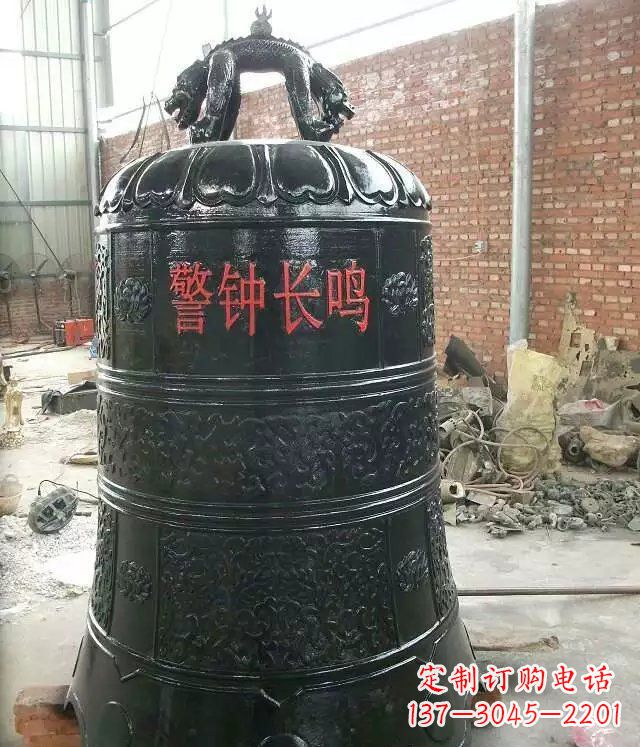 东莞寺庙铸铜钟铜雕 (4)