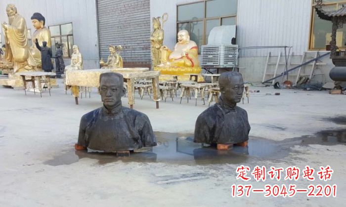东莞陶行知半身像铜雕