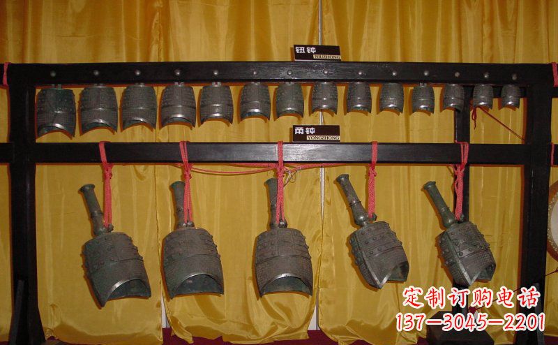 东莞铜编钟古代乐器雕塑