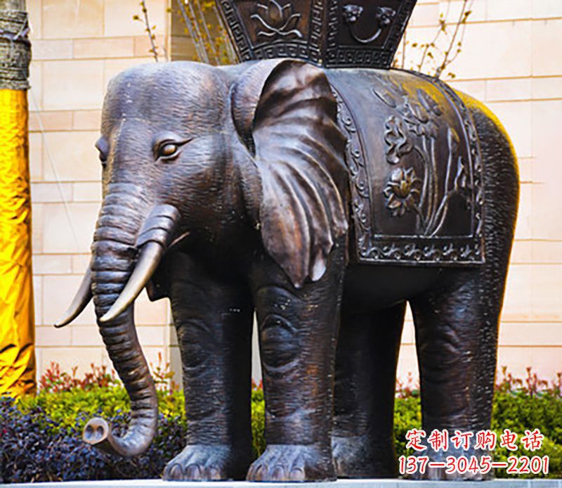 东莞铜雕大象