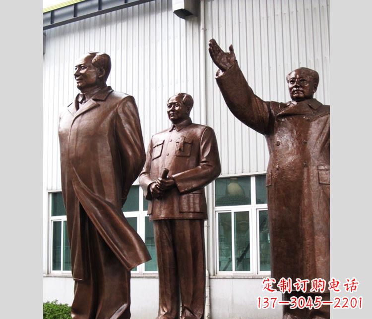 东莞铜雕东方伟人雕塑