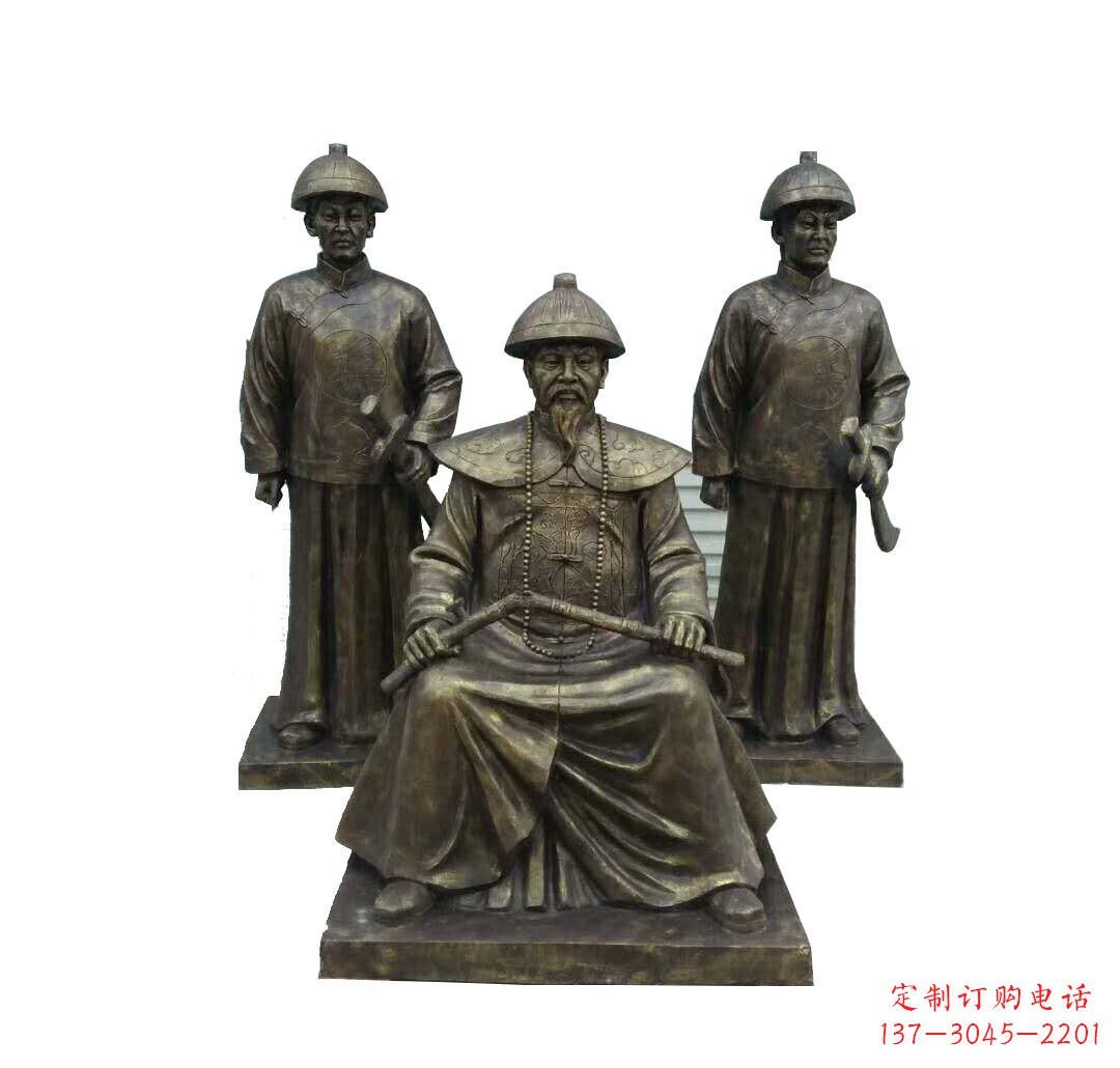 东莞铜雕古代名人林则徐