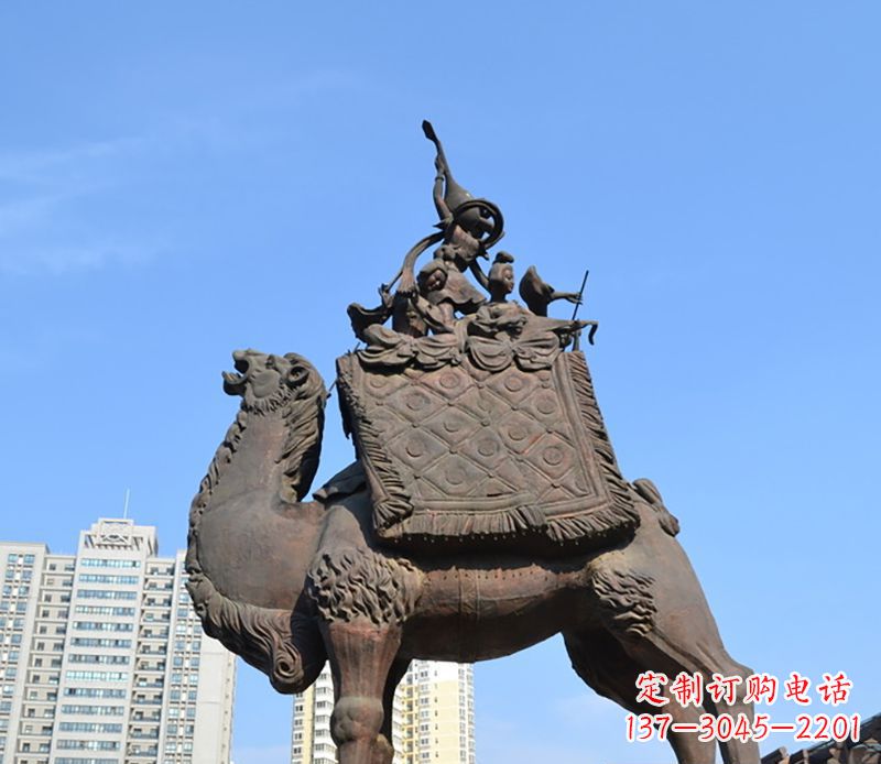 东莞铜雕骆驼