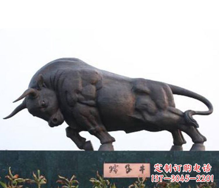 东莞铜雕孺子牛动物雕塑